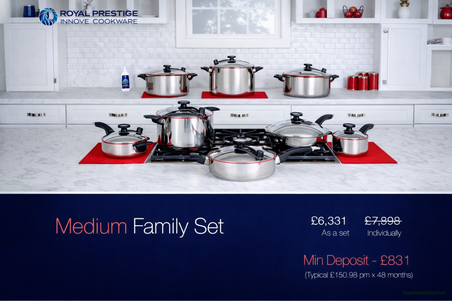 Royal Prestige Innove Cookware – Medium Family Set