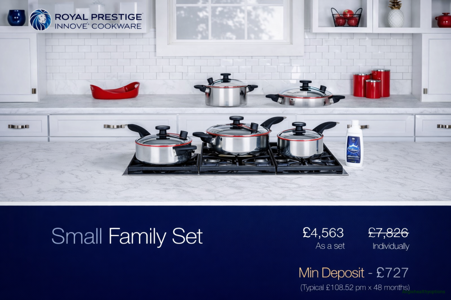 Royal Prestige Innove Cookware – Small Family Set